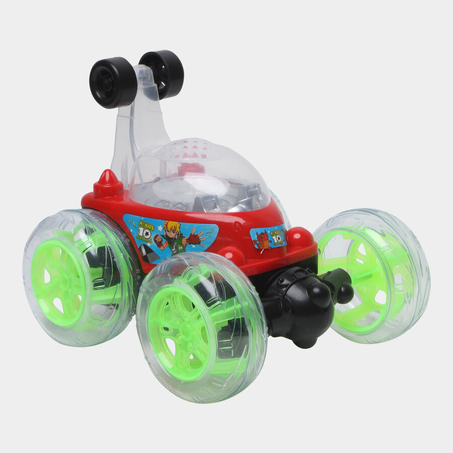 Kid's Toy Dual Direction Ben 10 Rc Car - Color/Design May Vary, , large image number null