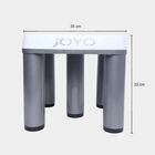 Grey Plastic Bath Stool, , small image number null