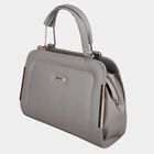 Women's Grey Polyurethane Tote Bag, , small image number null