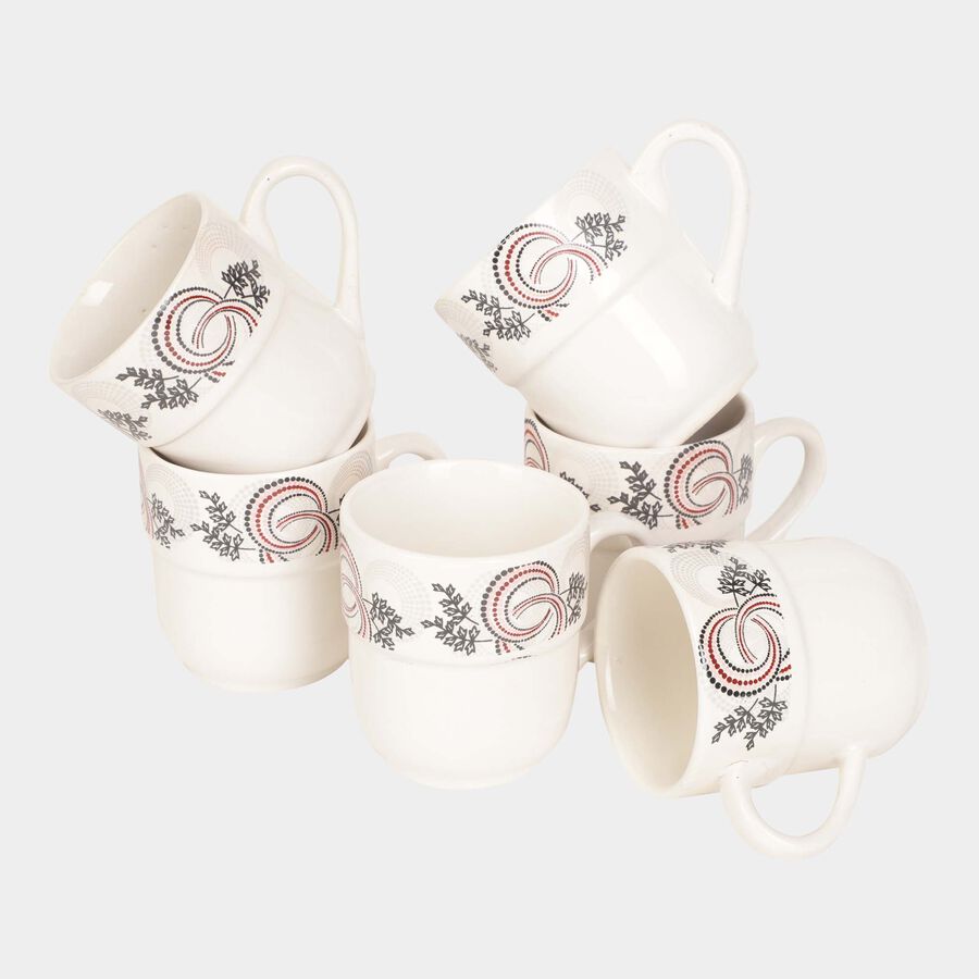 120ml Stoneware Cup, Set of 6, , large image number null