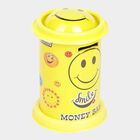 Metal Money Bank, Yellow, 18 cm X 5 cm, , small image number null
