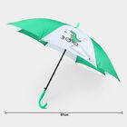 Kid's Green Polyester Umbrella, , small