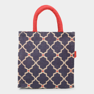 Dark Blue Jute Bag