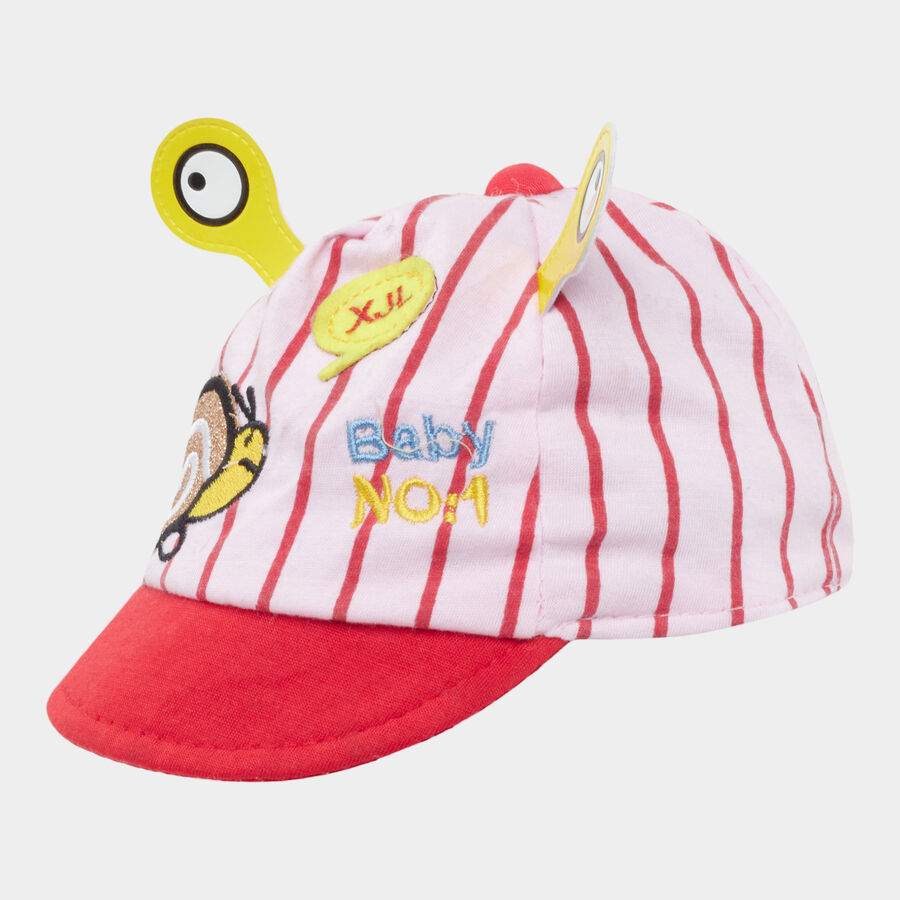 Kids' Pink Fabric Cap, , large image number null