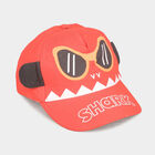 Kids' Red Nylon/Polyester Cap, , small image number null