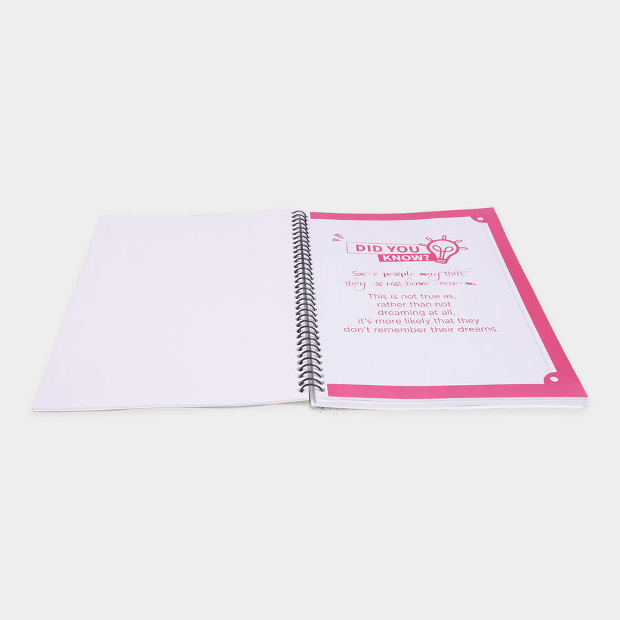280 Pages A4 Spiral Unruled Notebook, , large image number null