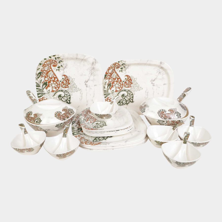 Melamine Dinner Set 31 Pcs, , large image number null