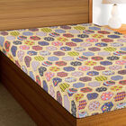 Multicolor Hexagonal Printed Single Bedsheet, , small