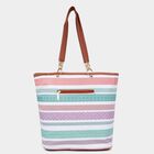 Women's Multicolour Polyurethane Tote Bag, , small image number null