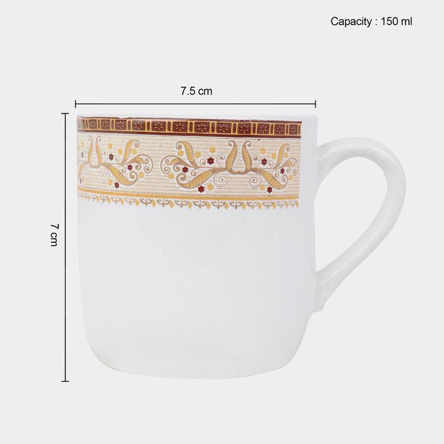 120 ml Stoneware Mug, Set of 6, , large image number null