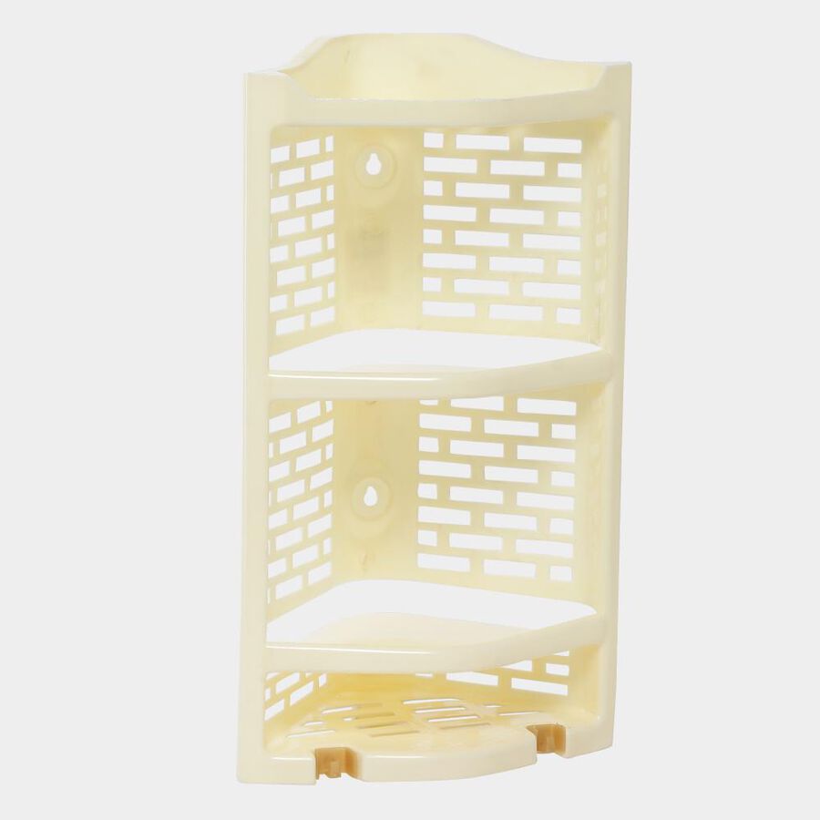 Ivory Plastic Bathroom Stand, , large image number null