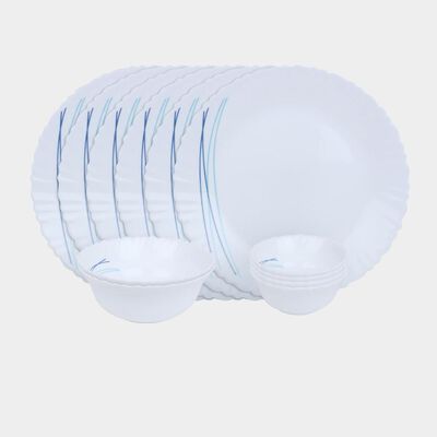 14 Pcs. Opalware Dinner Set, Microwave Safe