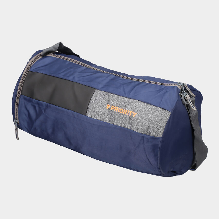 Dark Blue Polyester Duffle Bag, , large image number null