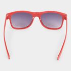 Kid's Plastic Clear Glass Rectangle Sunglasses, , small image number null
