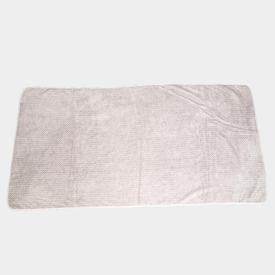 280 GSM Grey Microfiber Bath Towel, , large image number null