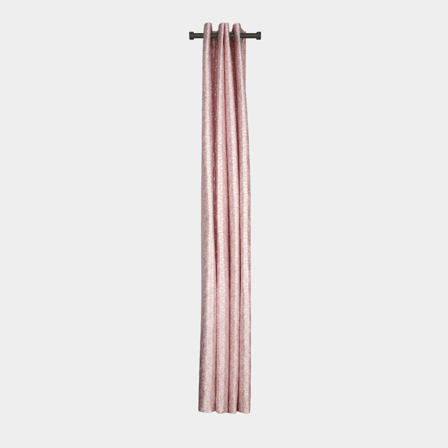 7 ft. Pink Polyester Curtain, , large image number null