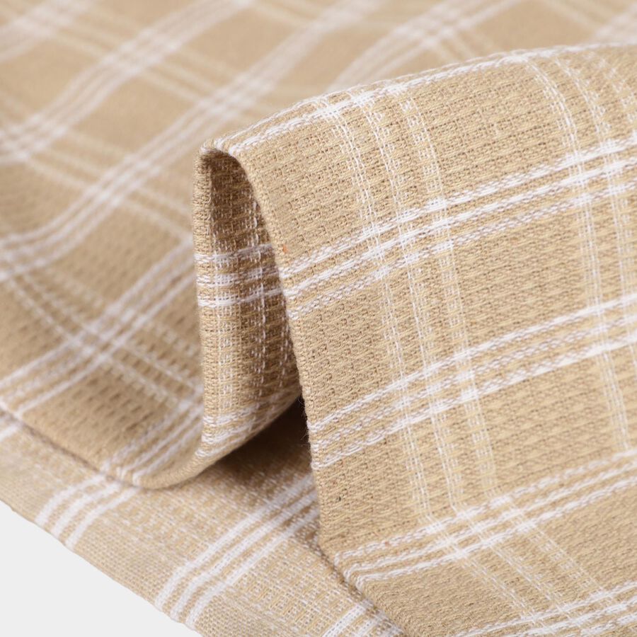 220 GSM Beige Cotton Blend Bath Towel, , large image number null