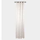 7ft. White Microfiber Door Curtain, , small image number null
