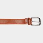 Men's Tan Polyurethane Casual Belt, , small image number null