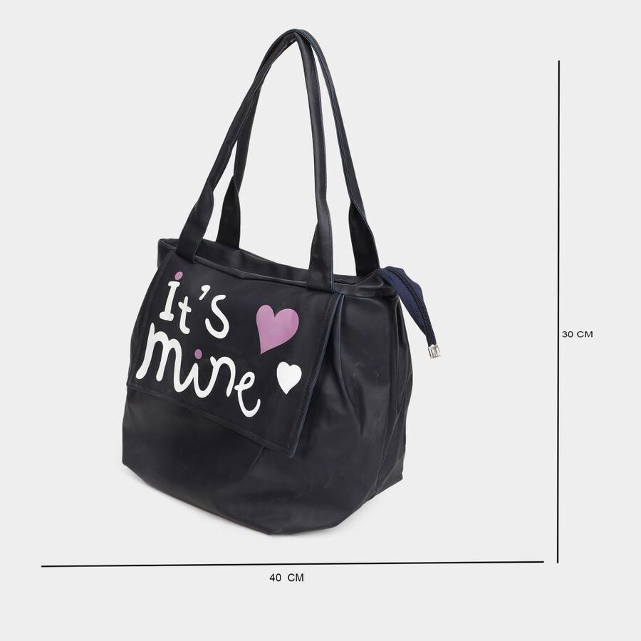 Blue Polyurethane Bag, , large image number null