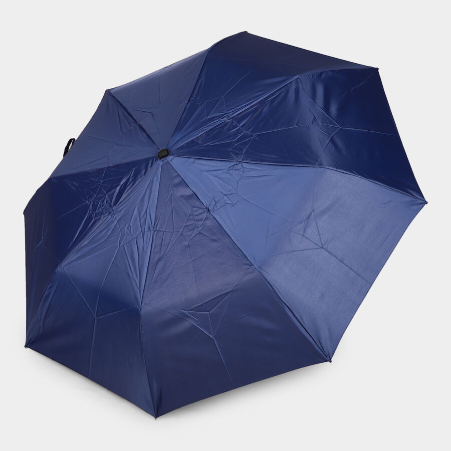 Navy Blue Nylon/Polyester Umbrella, , large image number null