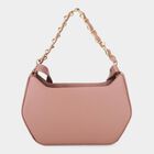 Brown Woman's Polyurethane Bag, , small