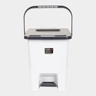 15 L White Plastic Dustbin, , small image number null