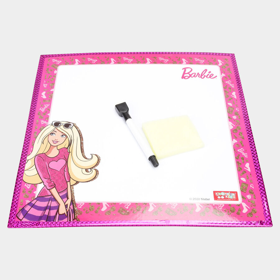 1 Pc. Wooden Educational Whiteboard - Colour/Design May Vary, , large image number null