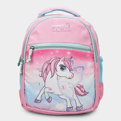 Unicorn Kid's Light Pink Fabric Bag