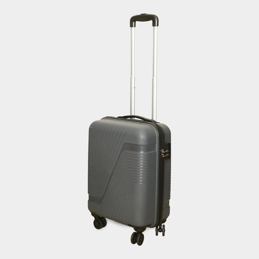 8-Wheel Dark Grey Polypropylene Hard Case Trolley, Small + Medium + Large, , large image number null