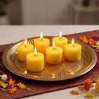 Fragranced Candels Lemongrass Flavoured Pack Of 6Pcs, , small
