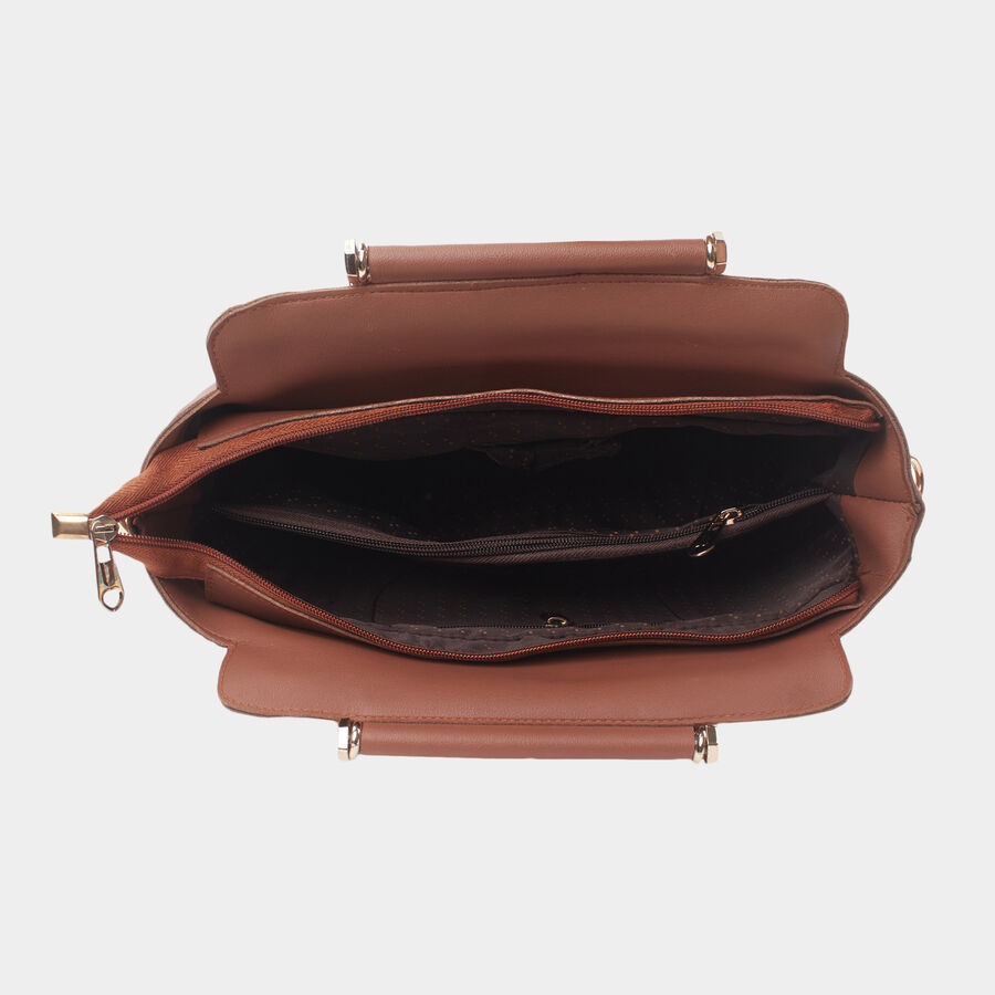 Women's Polyurethane Tote Bag, Medium Size, , large image number null
