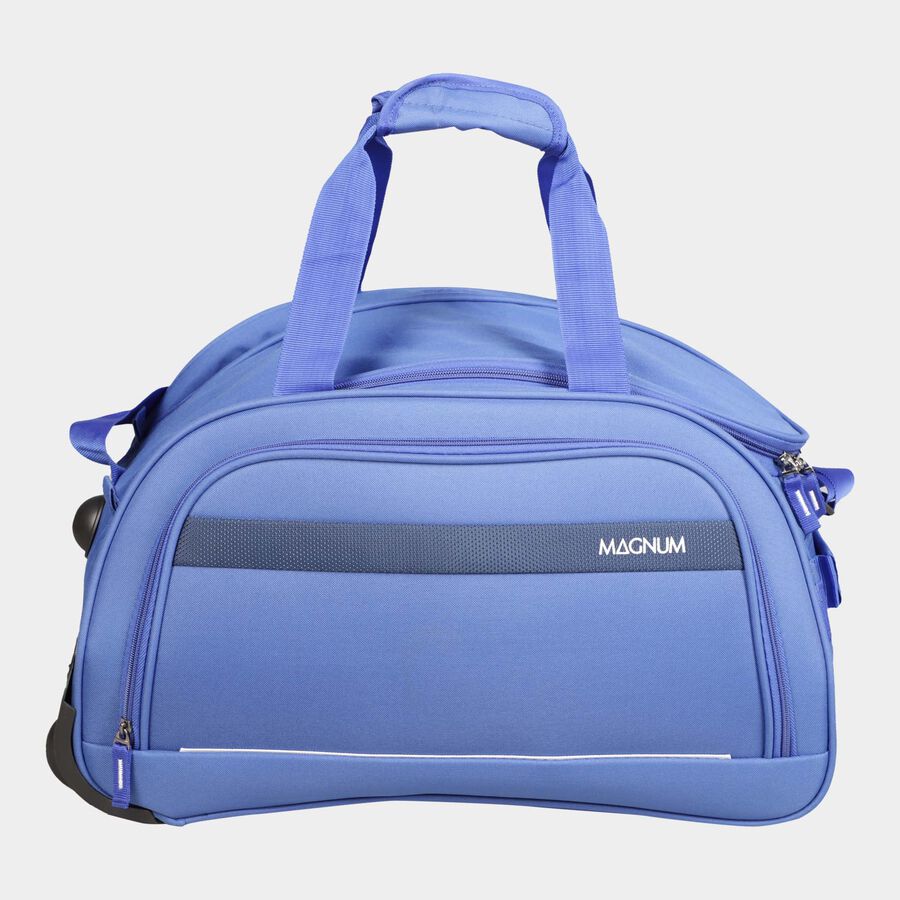 600 D Durable Fabric Duffle Trolley, Blue, 54 cm X 29 cm X 30 cm, , large image number null