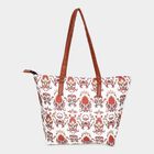 Women's Beige Fabric-Polyester Tote Bag, , small image number null