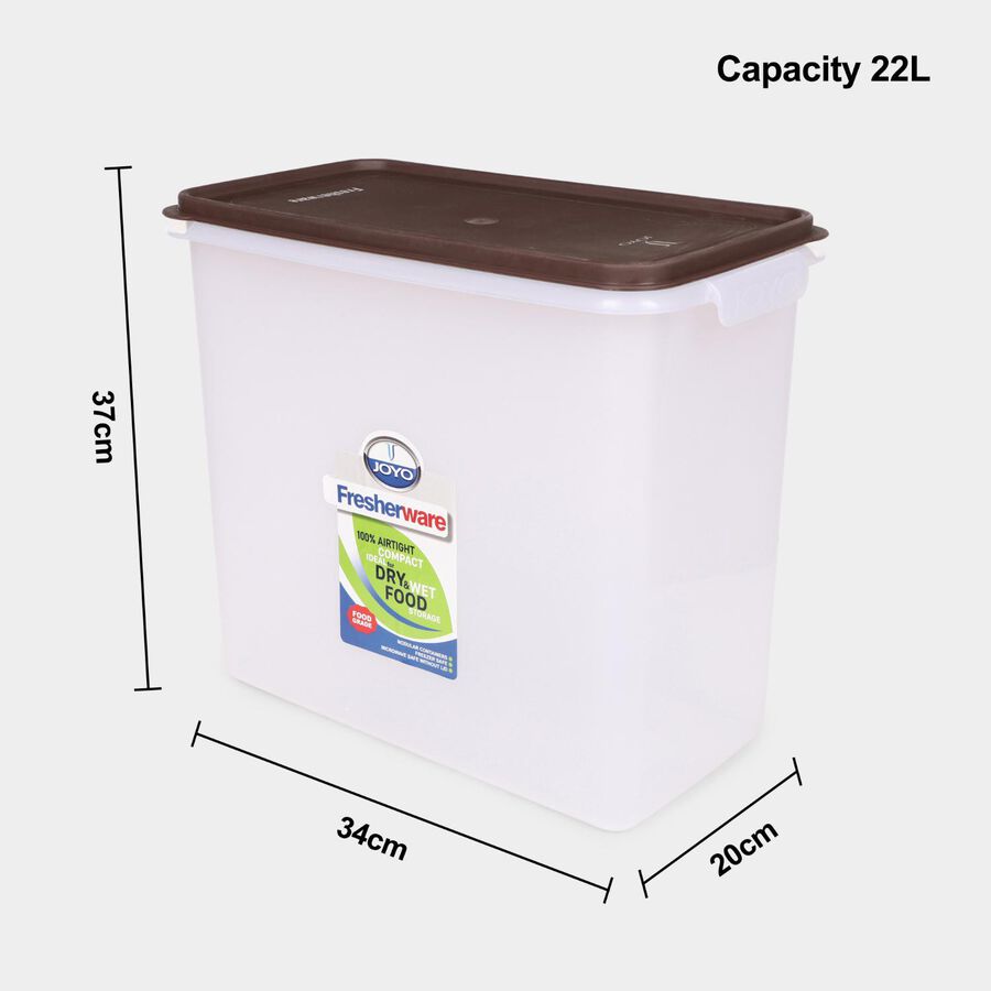 22 L Plastic Container, , large image number null