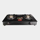 2 Burner Toughened Glass-Top Lpg Gas Stove, , small image number null