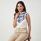 Woman's White Scarf, , small