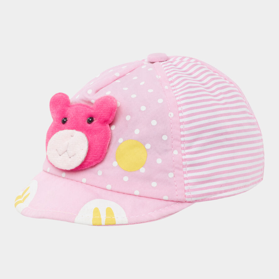 Kids' Pink Fabric Cap, , large image number null