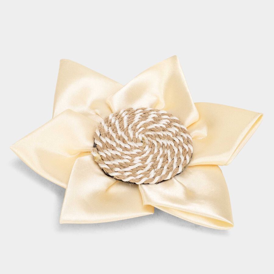 Cream Microfiber Tieback Rope, , large image number null