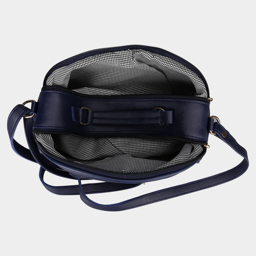 Women's Polyurethane Zipper Handbag, , large image number null