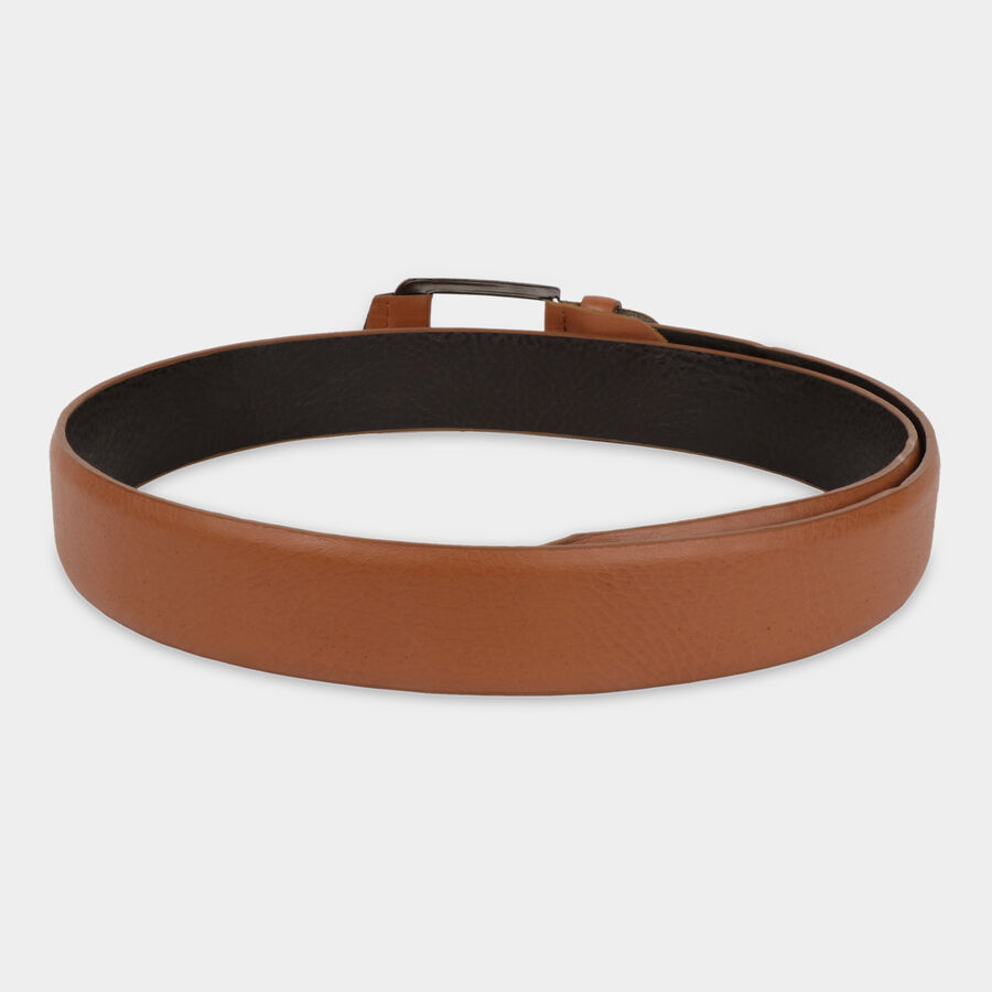 Men's Tan Polyurethane Casual Belt, , large image number null