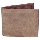 Men's Brown Polyurethane Wallet, , small image number null