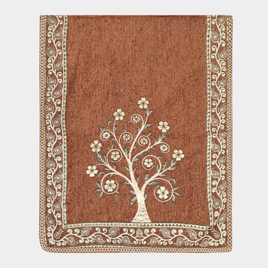 Brown Cotton Blend Sofa Cover, , large image number null