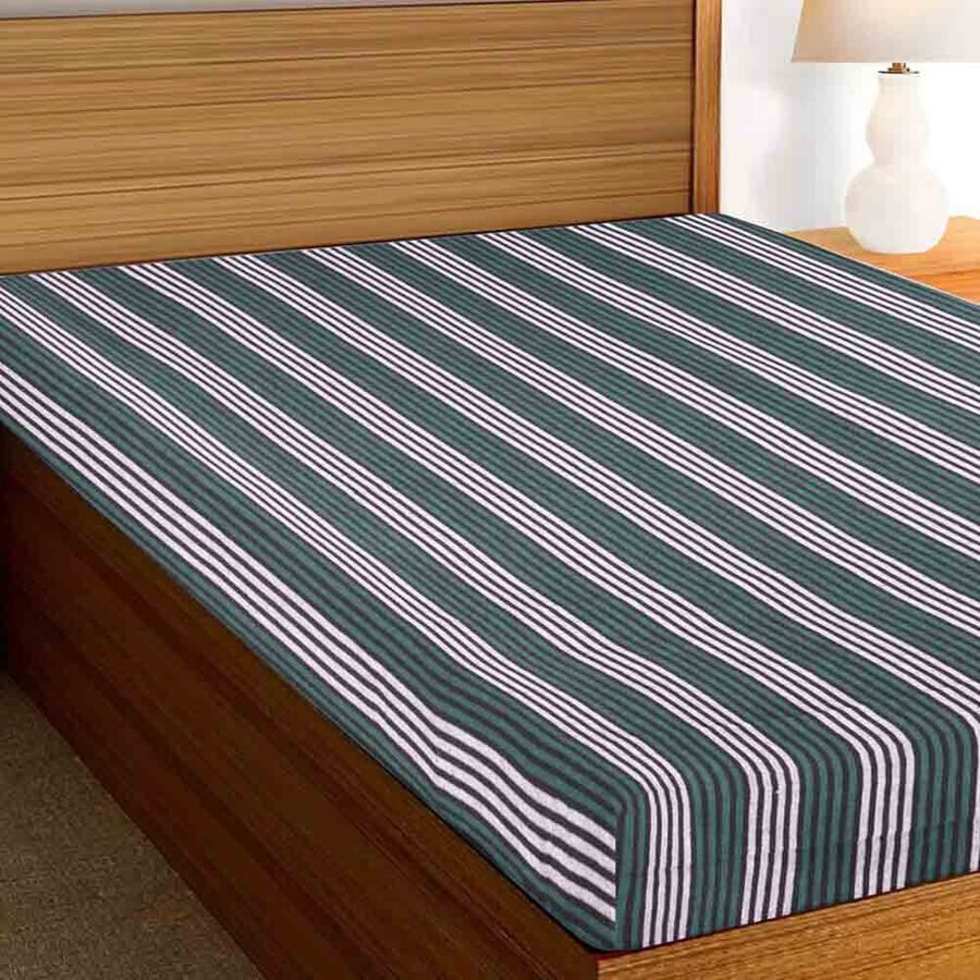 Blue Cotton Bedcover, , large image number null