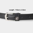 Black Pu Belt, , small