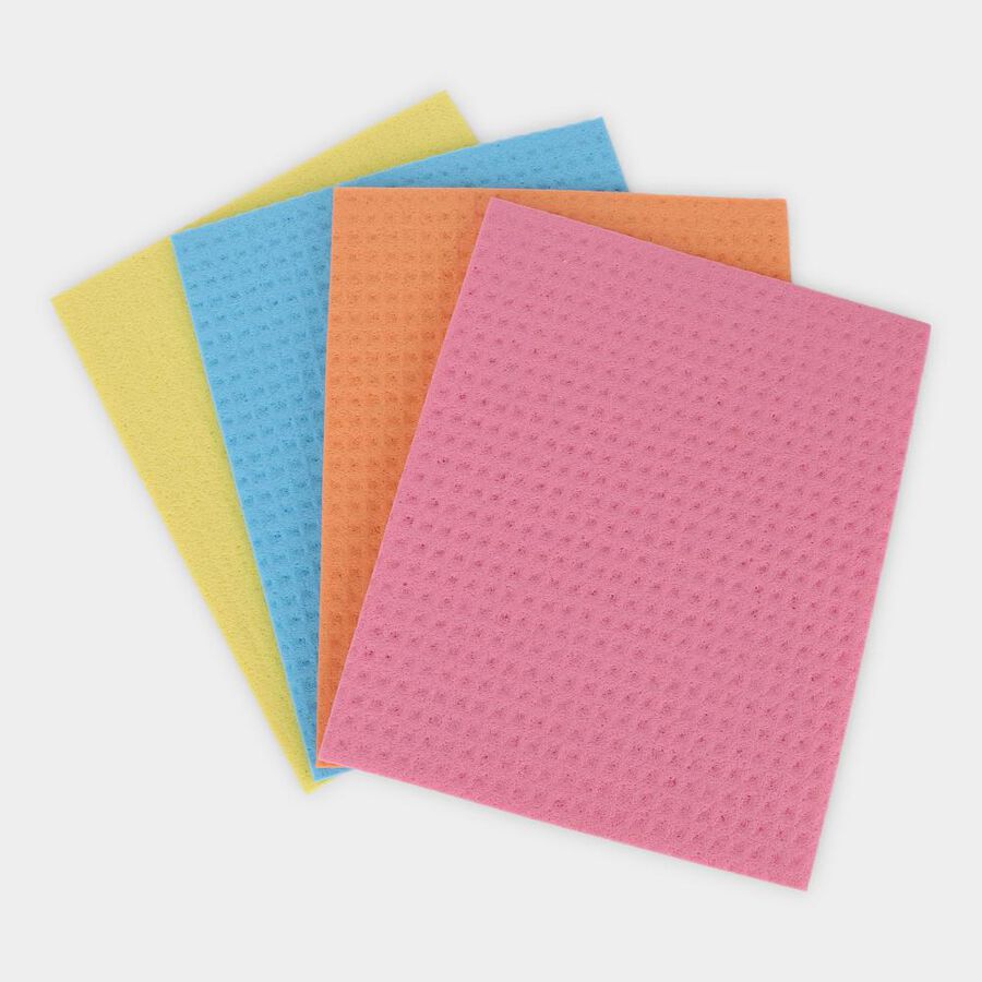 Cellulose Kitchen Wipe Set of 4, , large image number null