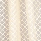 9ft. Cream Microfiber Long Door Curtain, , small image number null