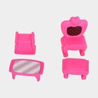 Kid's Light Pink Plastic Doll House, , small