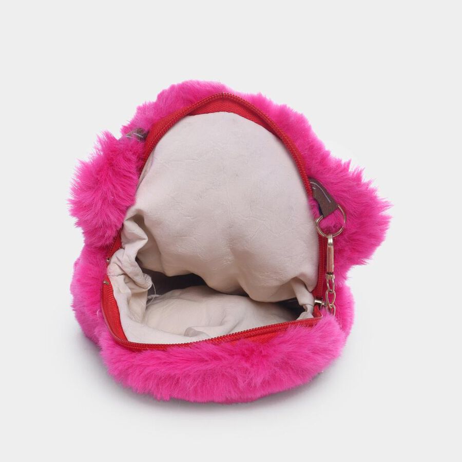 Kid's Pink Nylon And Polyester Bag, , large image number null
