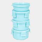 4 Container Plastic Lunch Box with Bag, , small image number null
